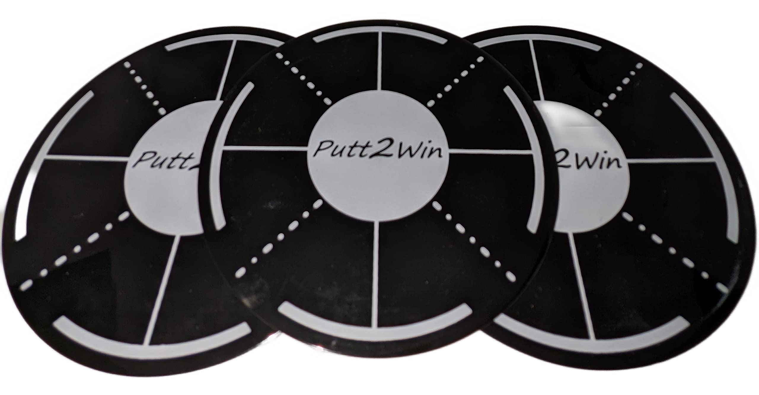 Ensemble de miroirs de golf avec 3 trous fantômes cibles, aide à l'entraînement