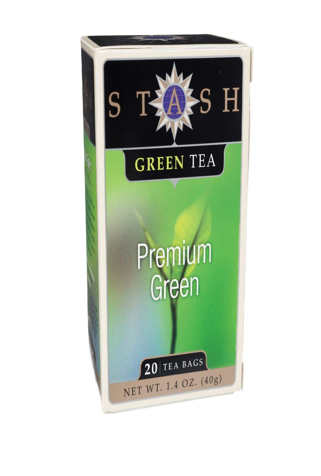 Stash Premium Green Tea, 20 Tea Bags Per Box