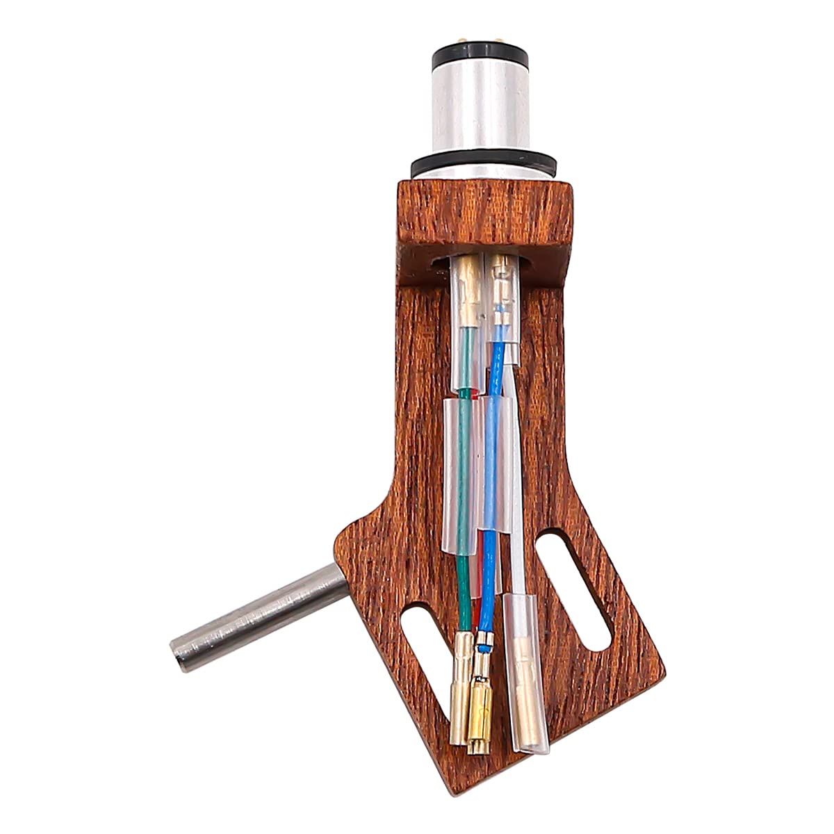 Portatestina Phono Universale In Alluminio - Con Fili Di Rame Per Giradischi | Sostituzione Testina - Foto 4