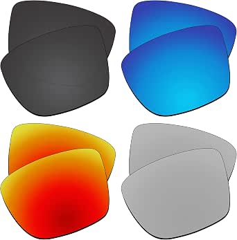 Replacement Polarized Lenses For Arnette Deep Ellum Sunglasses – APEX Black Lenses, USA Made | 1.5mm Thick, UV Protection