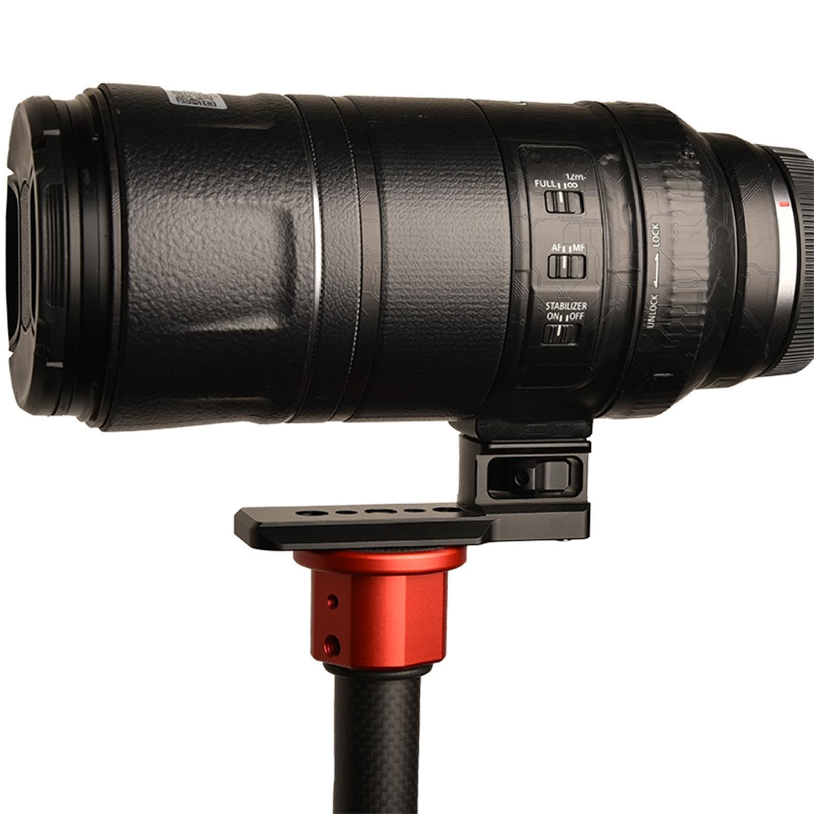 Objektivfuß Zubehör, Objektivstütze, Ersatz für RF 800mm F11, mit passenden Schraubenlöchern und professioneller Fertigung. Halterung aus Aluminiumlegierung.