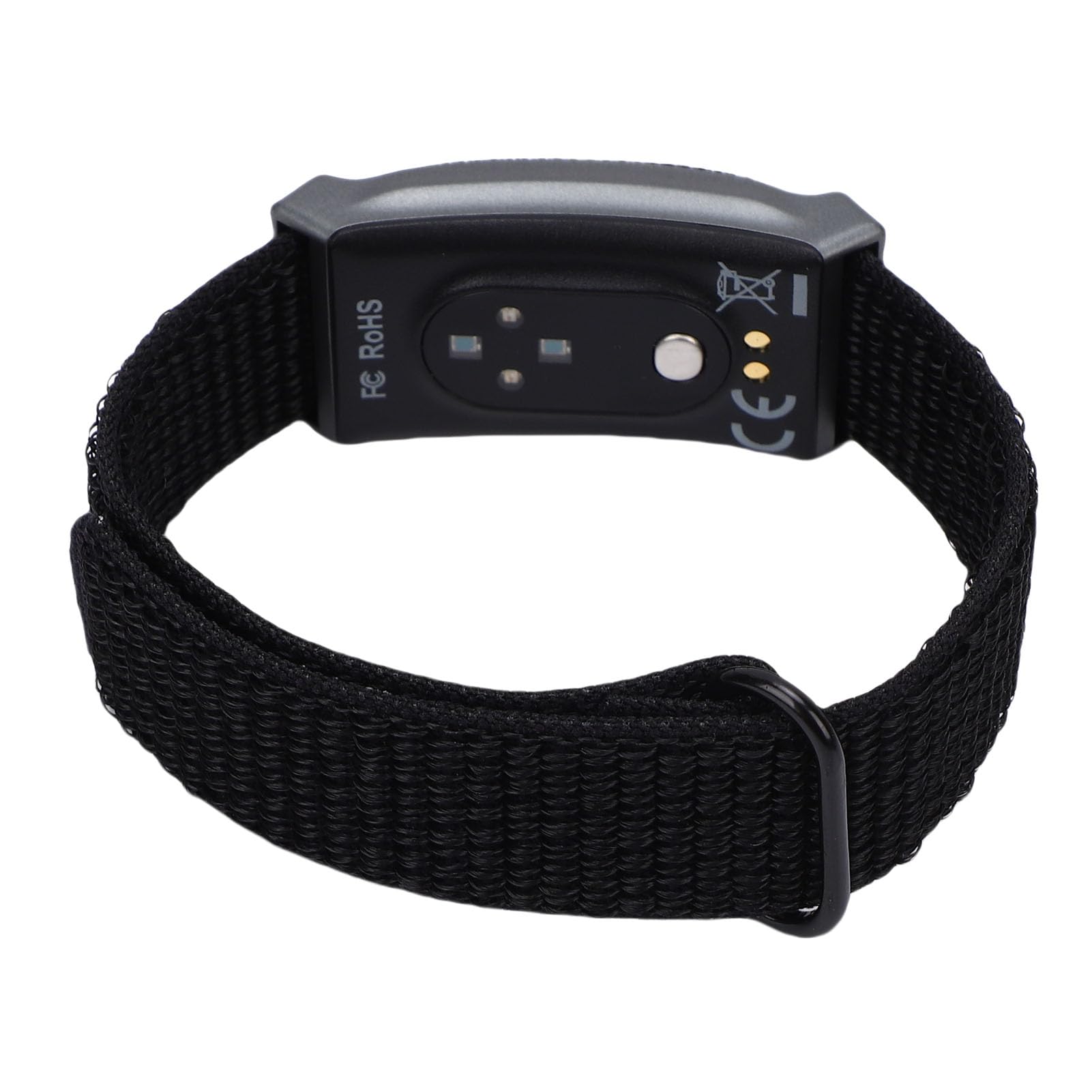 Tosuny Pulsera Inteligente, Rastreador de Actividad Física con Monitor de Temperatura Corporal, Seguimiento del Sueño con Batería de 40 Días para Gestión de la Salud de la Actividad (Black)
