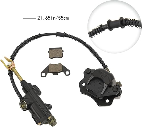 Miniatura 4 de Ensamblaje de pinza de cilindro maestro de freno trasero para 50cc 70cc 90cc 110cc 125cc chino ATV Quad Scooter pie conjunto de freno trasero