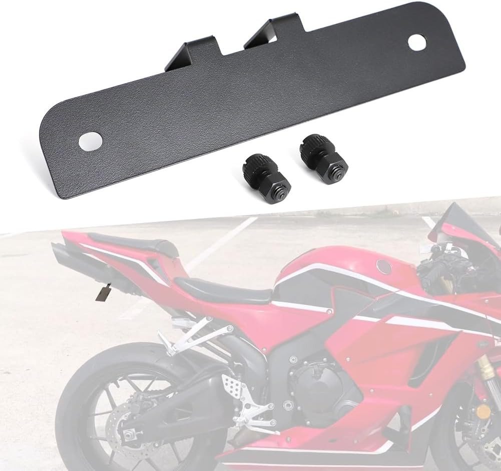 AUTOVIC Fender Eliminator Bracket Kit License Plate Holder Tail Tidy for Honda CBR 600RR 2007-2017 for Akrapovic or Yoshimura RS-5 systems