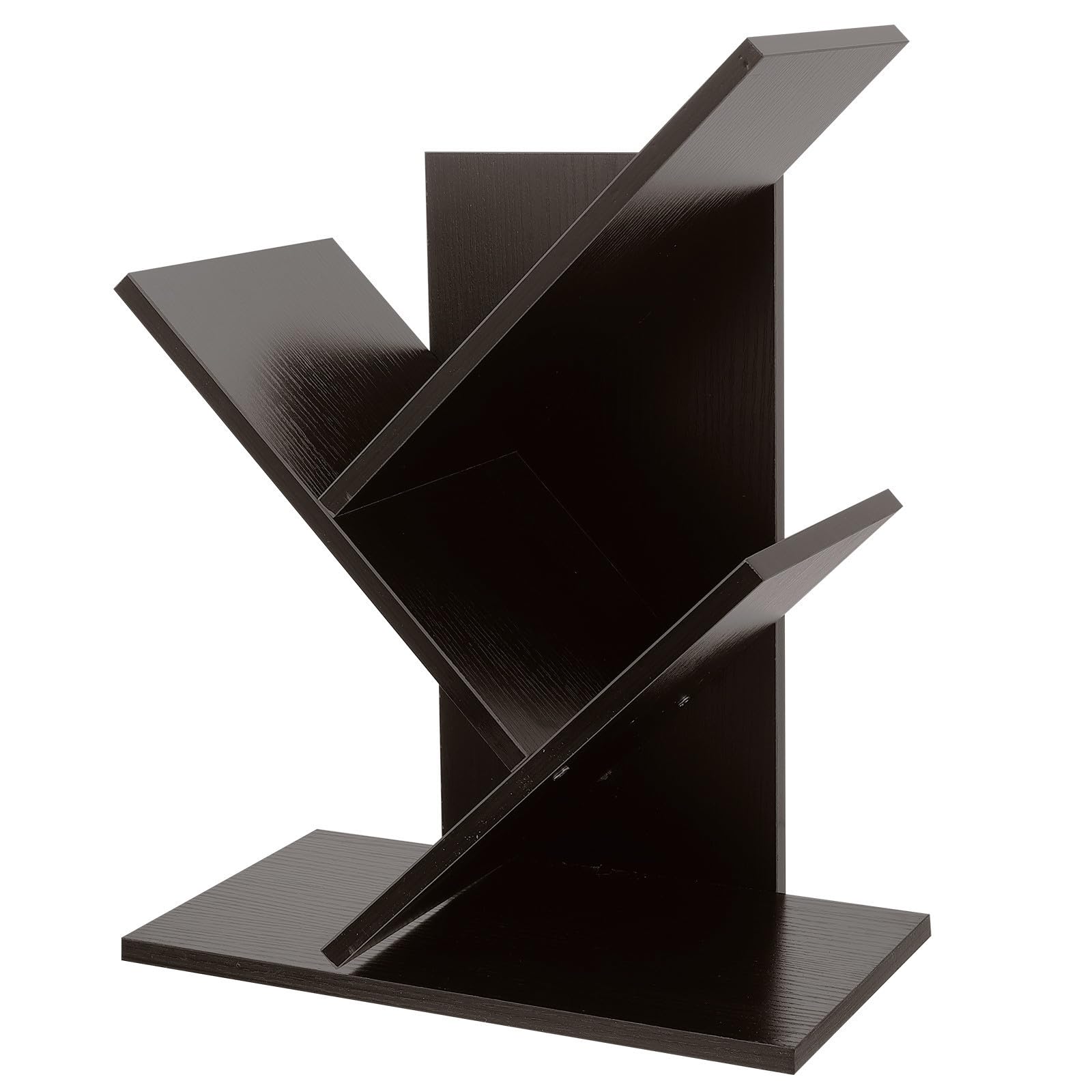 Étagère de bureau gain de place pour rangement de vinyles et papeterie