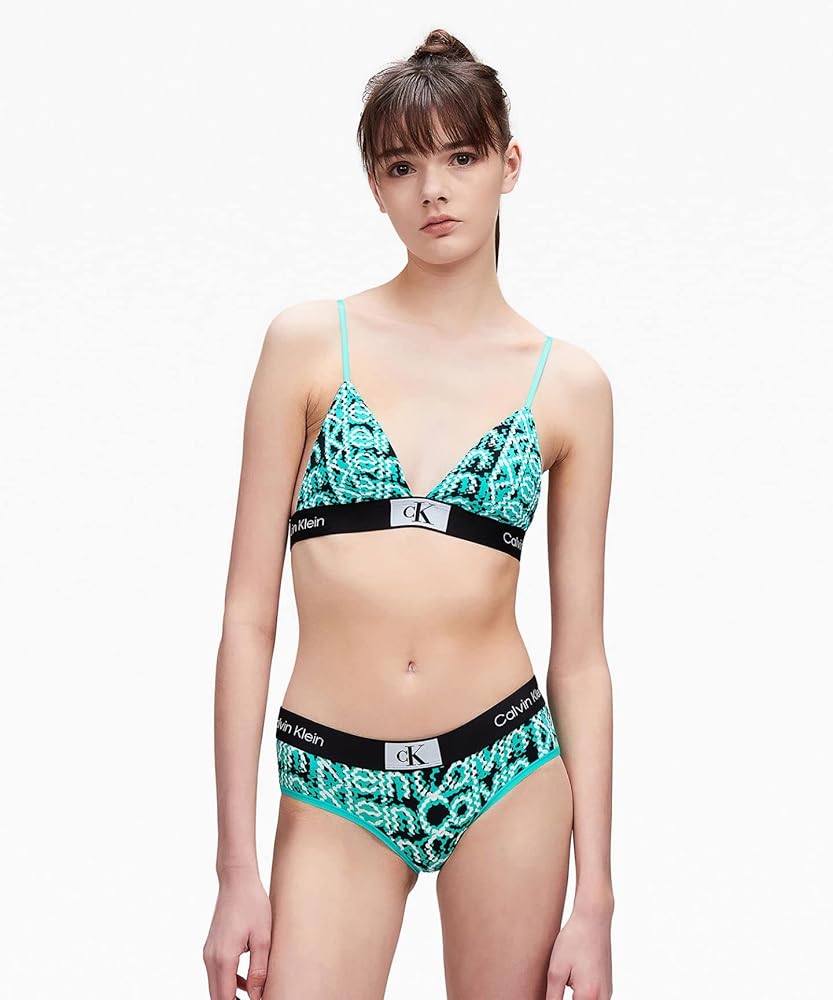   ポムレース　トライアングルブラレット　s 上下　パン Calvin Klein ポムレース トライアングルブラレット s 上下 パン