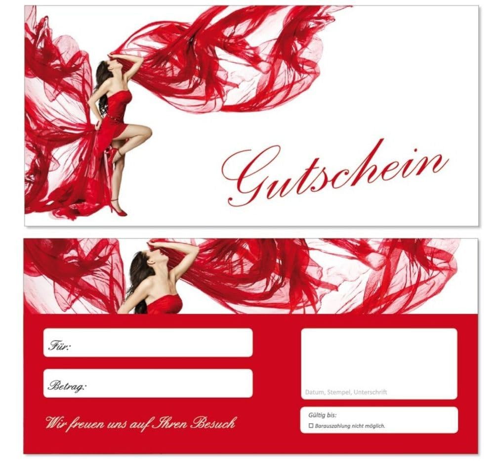 Geschenkgutscheine (GUT-692) Gutscheine Gutscheinkarten für Einzelhandel im Bereich Mode Kleider Klamotten Einzelhandel Wellness Shopping (200)