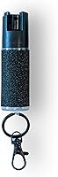 Vista 7 de Safely Spray de pimienta holográfico + llavero, probado en laboratorio, fórmula de máxima resistencia, tinte de marcado UV y bloqueo de seguridad