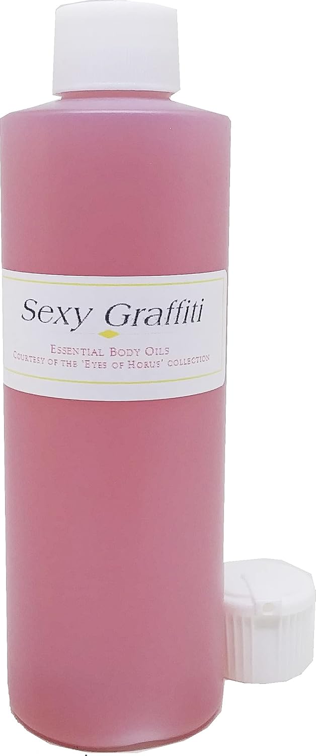 Sexy Graffiti - Type E For Women Scented Body Oil Fragrance [Flip Cap - Pink - 8 oz.] - ID#24666