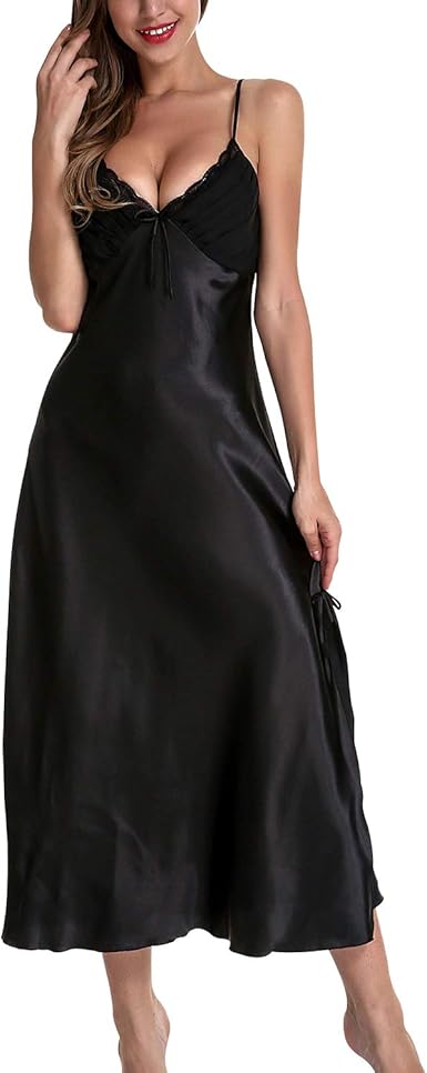 Satin nightgown near me Clearance