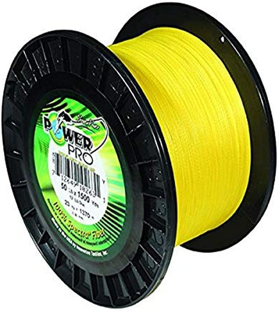 Power Pro 33401000150Y Maxcuatro Braided Fishing Line, 100
