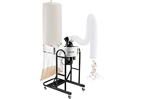 Vevor 1.5 HP Dust Collector: Revolutionize Your Woodworking Experience