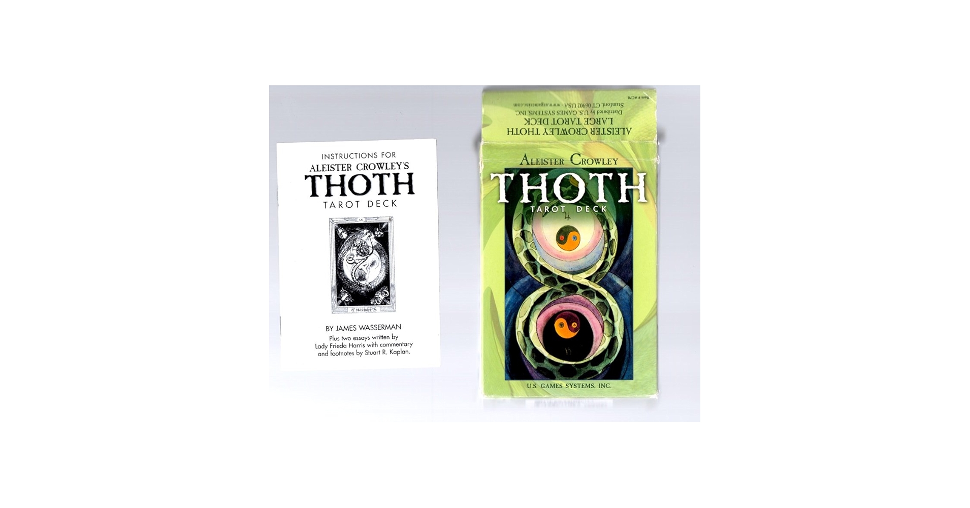 Aleister Crowley Thoth Tarot Large 正規品 Aleister Crowley's