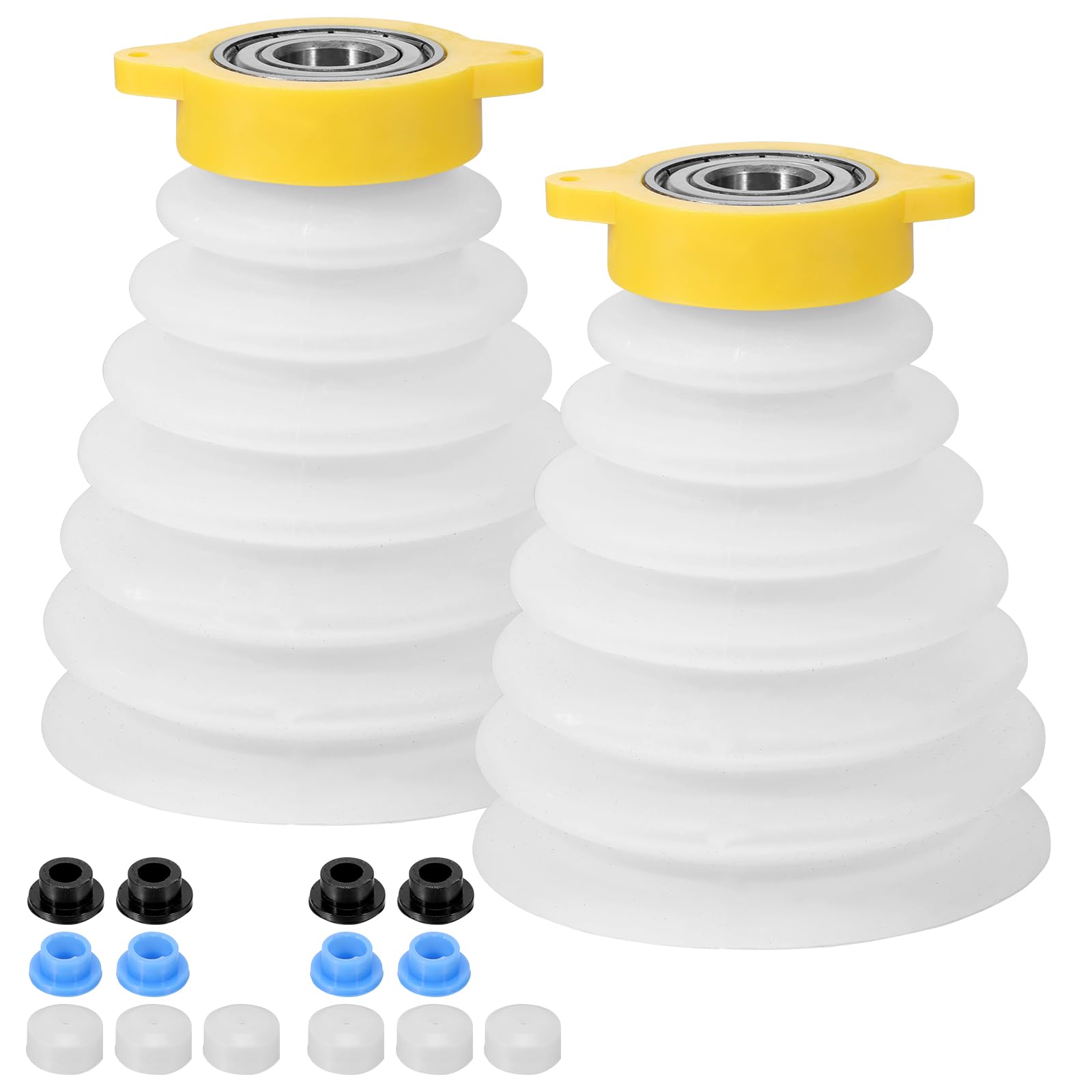 Sutowe 2Pcs Drill Dust Cover Collector Silicone Drilling Holes Dust Catcher Bowl Scalable Drill Ash Bowl For Electric Hammer Drills Bit Under 160Mm
