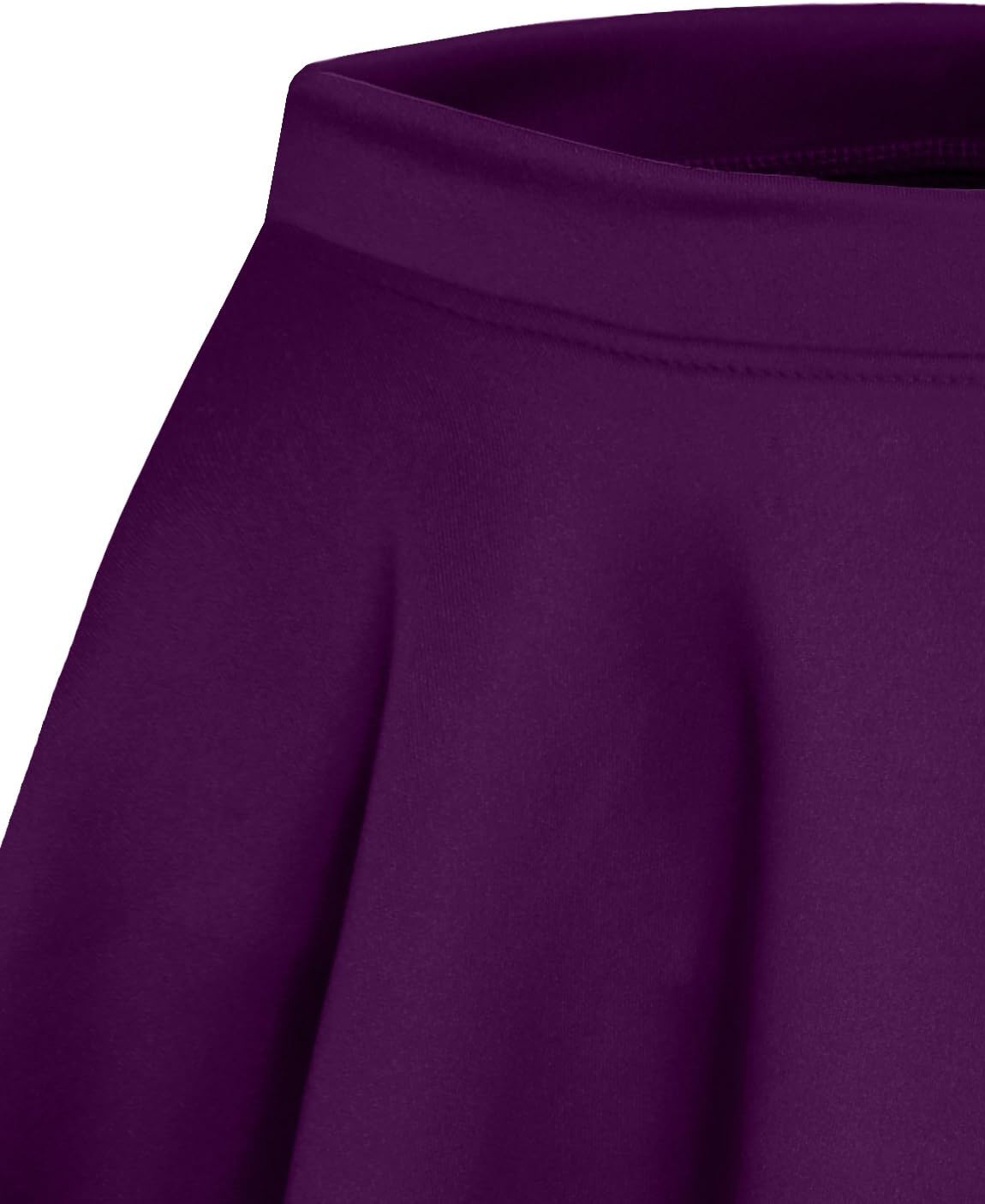 NE PEOPLE Women’s Skater Skirt – Stretch Elastic Waist Casual Mini Flared Swing Pleated Skirts Made in USA S-3XL - Image 4