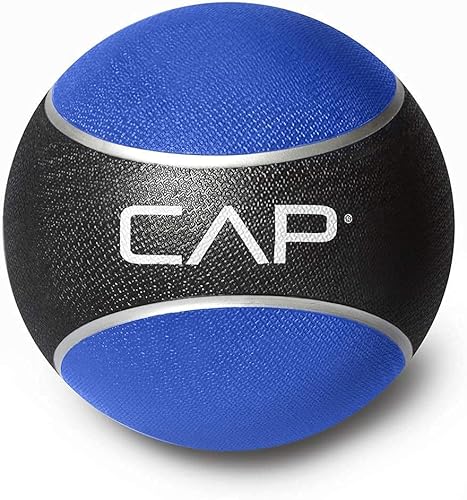 Miniatura 9 de WF Athletic Supply Bola de medicina y ejercicio goma duradera y distribución de peso consistente agarre texturizado cómodo para entrenamiento de