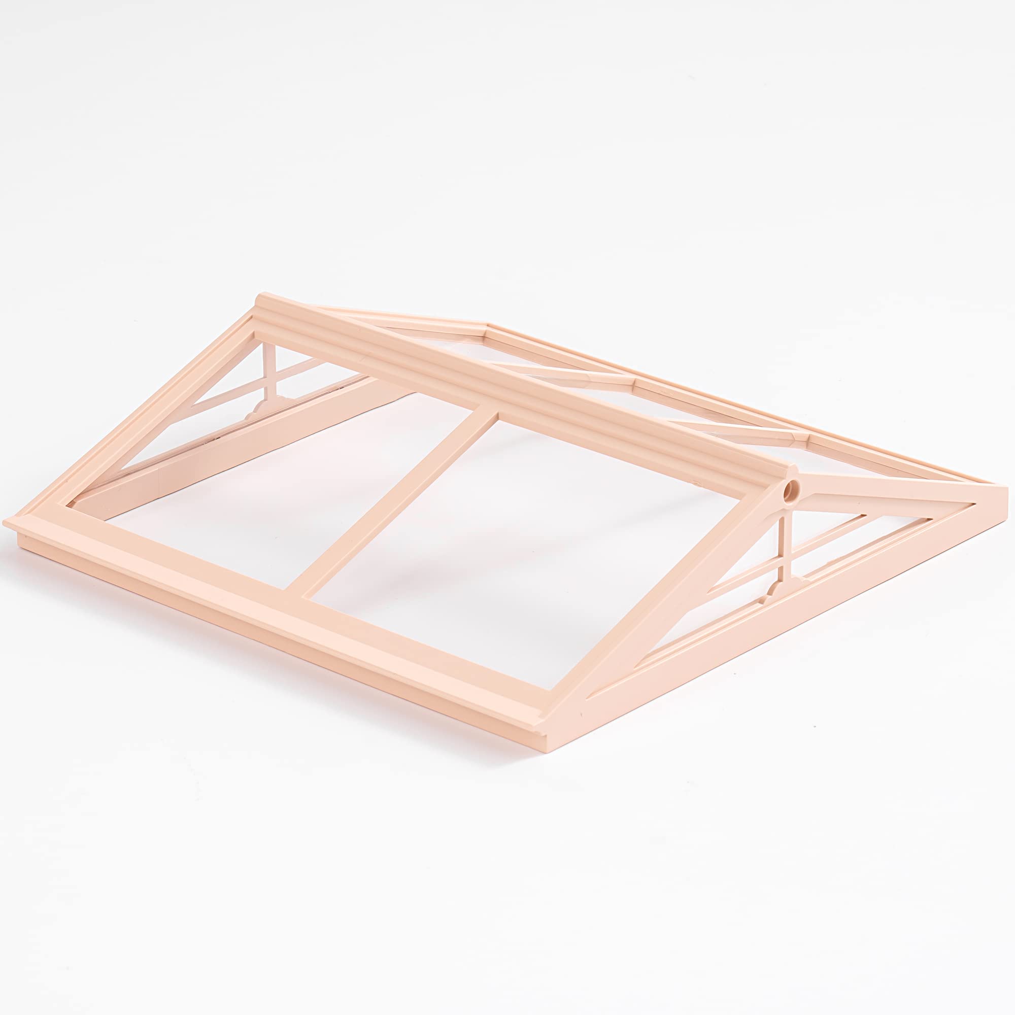 Expandable Miniature House Kit Accessories-Plastic Adult Building Block Sets-3D Puzzle Home Desk Decoration Gift Idea For Women (DWP02 Roof)