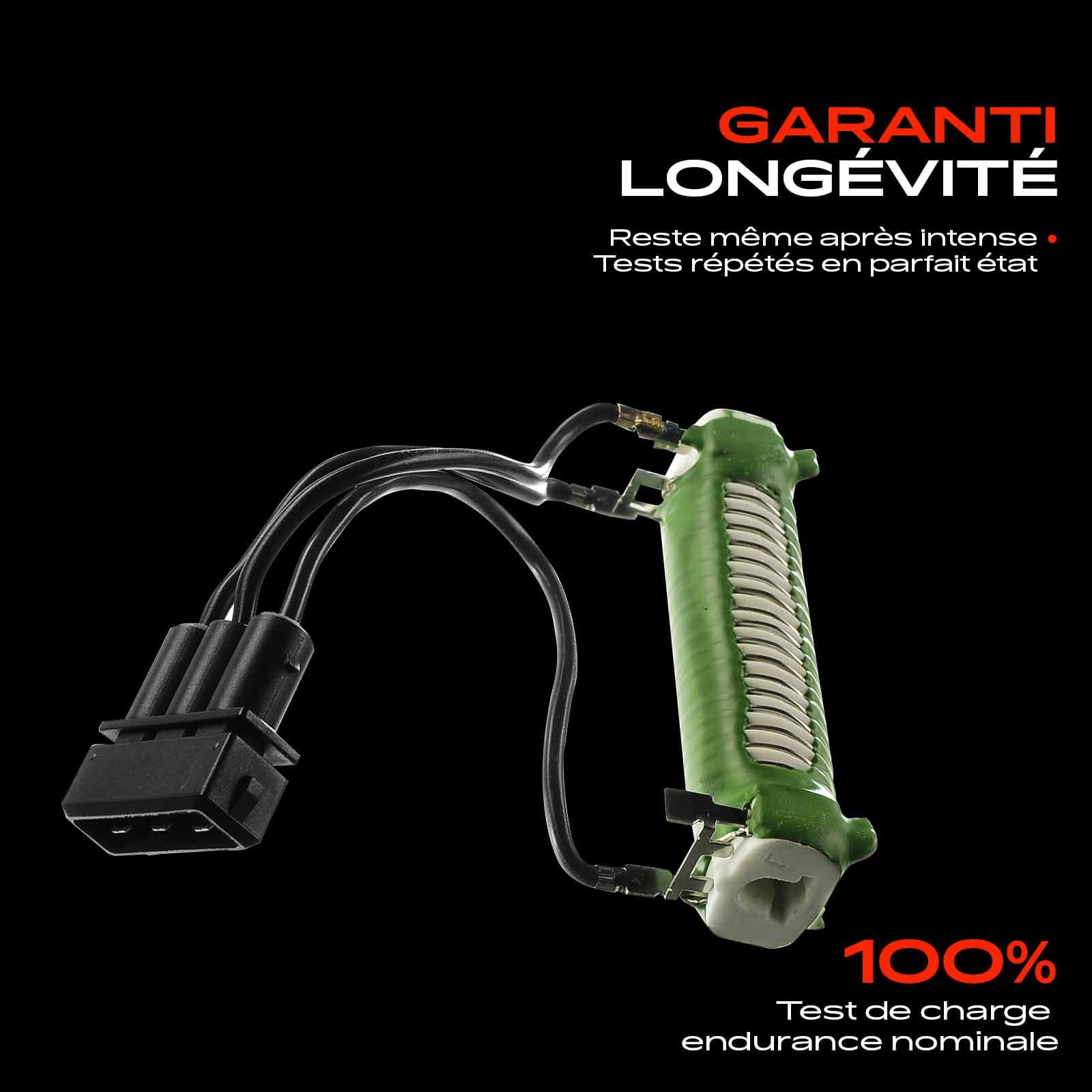 Frankberg 2 résistances de chauffage pour moteur de ventilateur, 3 broches | 701959263D; Compatible avec: , 70C 7DB 7DK 70J 70K 7DC 7DJ,,T.r.a.n.s.p.o.r.t.e.r IV Fourgon 70A 70H 7DA