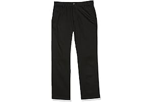 Look Sharp And Sophisticated In Men's Slim-Fit Wrinkle-Resistant Flat-Front Chino Pants