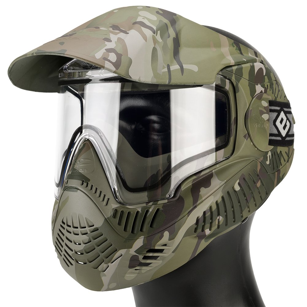 Evike Airsoft Annex MI-7 ANSI Rated Full Face Face Pro with Thermal Lens by Valken (Color: Multicam) - (PID: 48443)