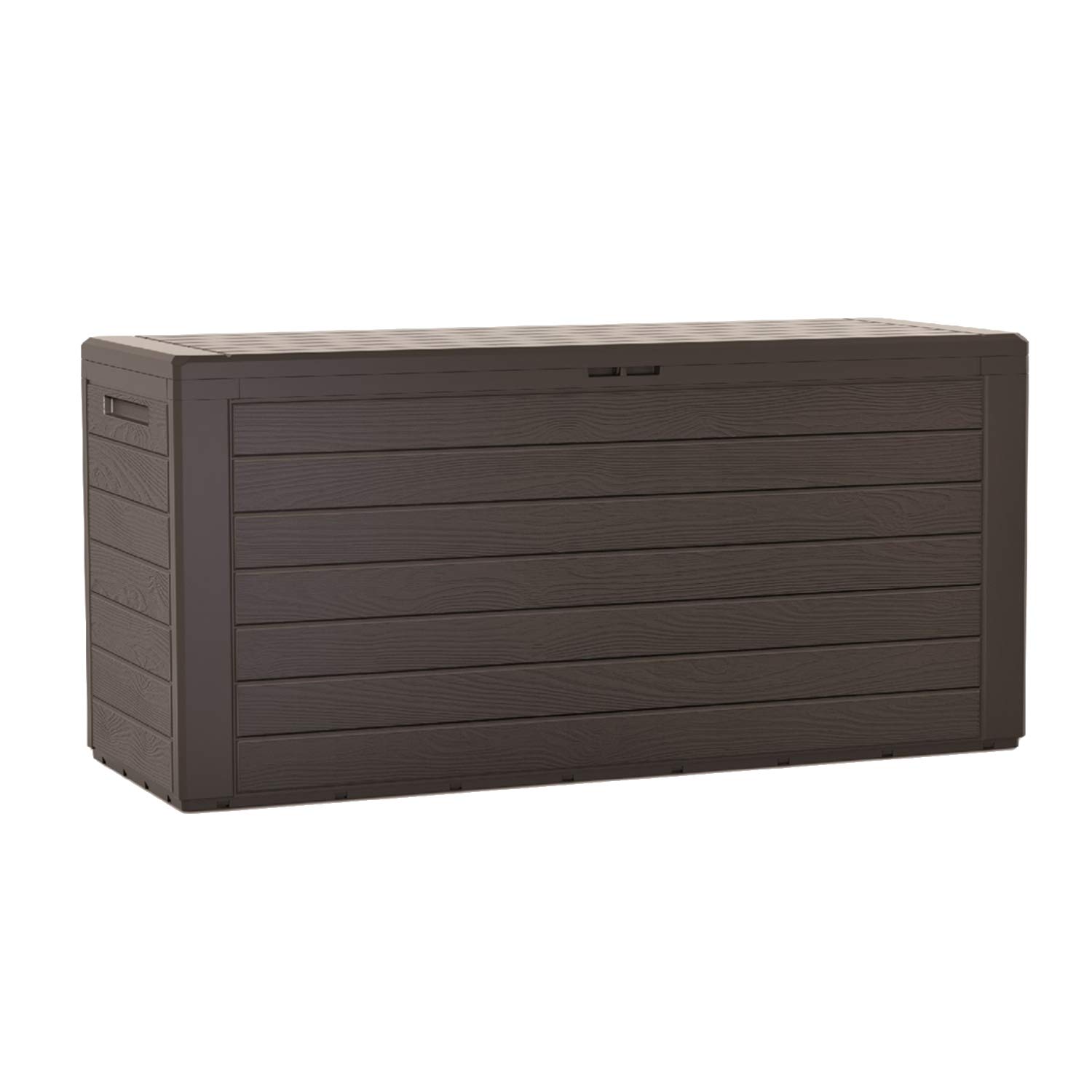Jardin Baul 280 litri prosperplast Lookox Plastic in Dark Ocher Color 116 x 43.8 x 55 cm