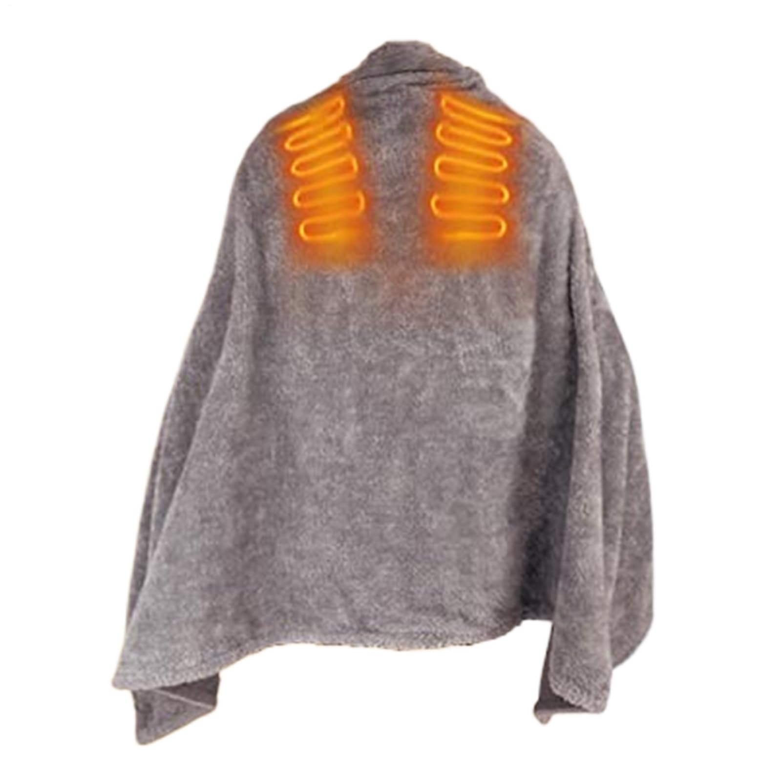 Plaid riscaldante elettrico – Plaid da divano | Scialle riscaldante elettrico USB,per il , in inverno, per le donne, le spalle e il collo, per gli adulti, la schiena e il corpo, per il viaggio,