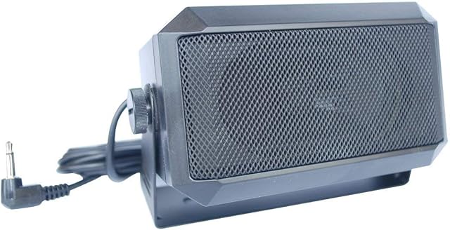 VECTORCOM Rectangular 3.5mm plug 5W external speaker/CB speaker for Ham Radio, CB and Scanners TRD550