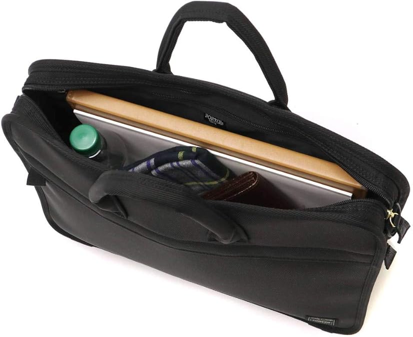 PORTER ダークブラウン 本革 2ウェイ ビジネスバッグ(吉田カバン