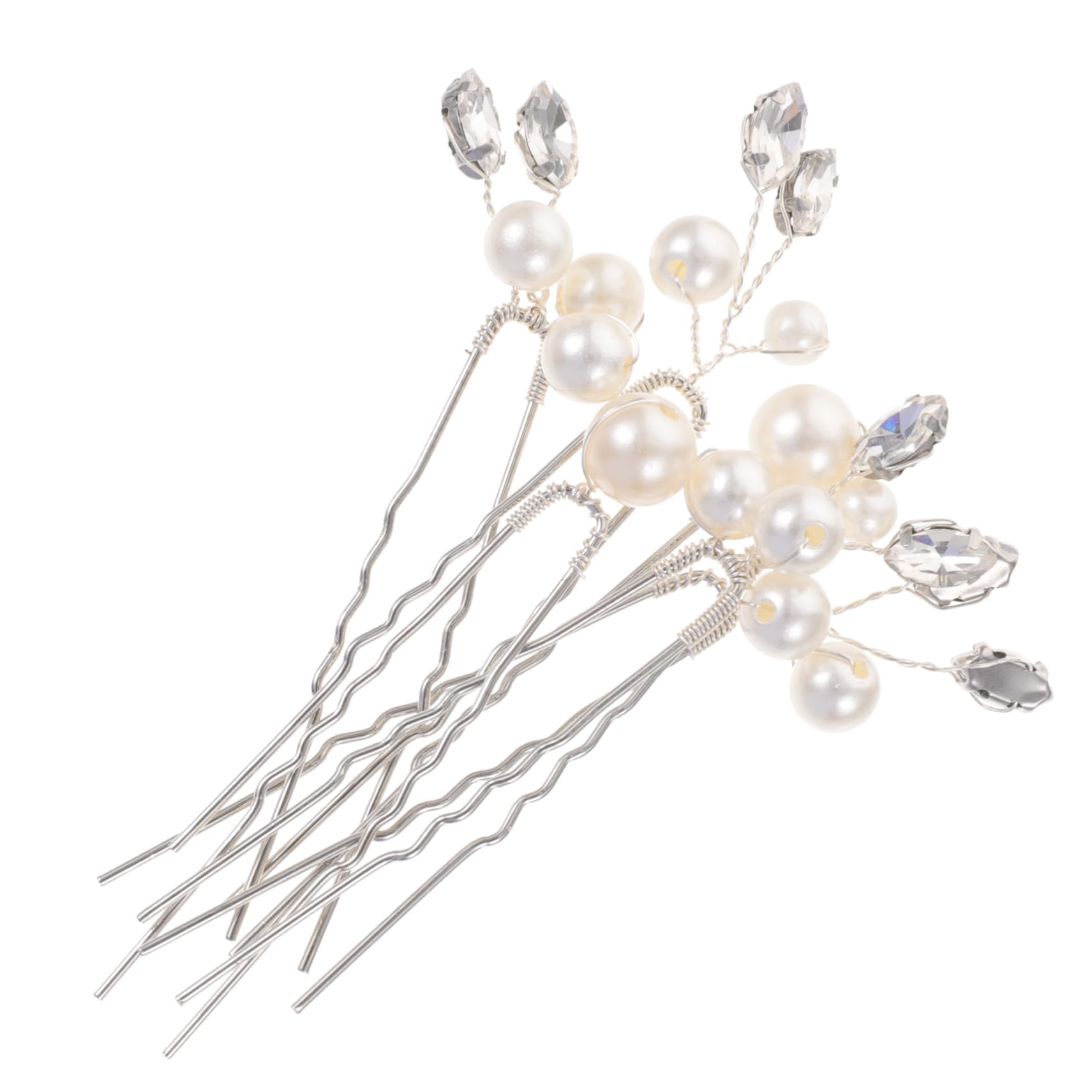 VICASKY 30 Pezzi Fermagli per Sposa con e Accessori Eleganti per Donne Forcine U Shape in Decorazioni per Matrimoni e Speciali