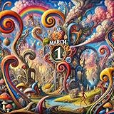 crazy art calendar 365 days Marchクレイジーアートカレンダー365日3月 クレージーカレンダー365day