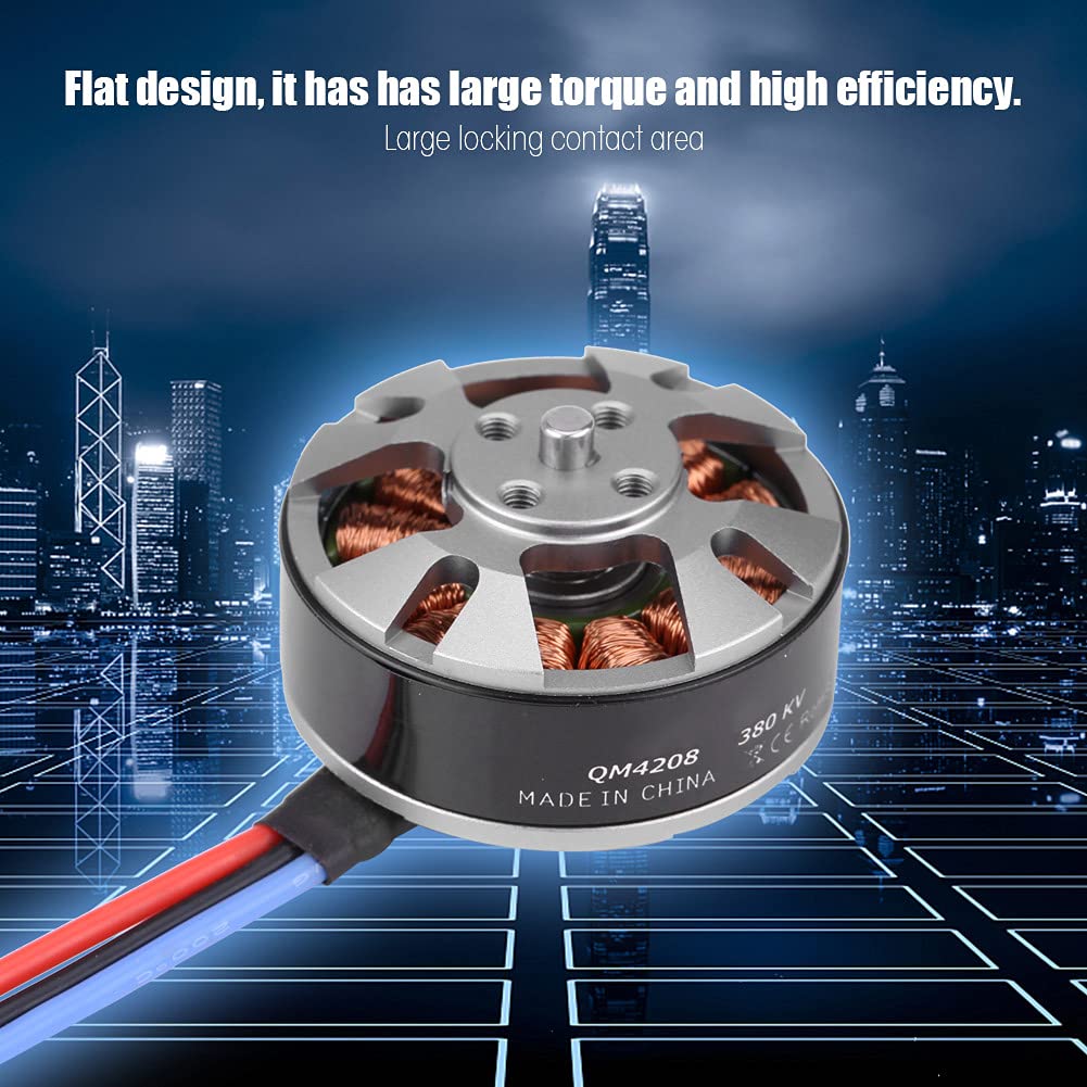 1pc QM4208 380/680KV Parte motore brushless da corsa per quadricottero 3508 550 650 680 FPV (CW680KV)