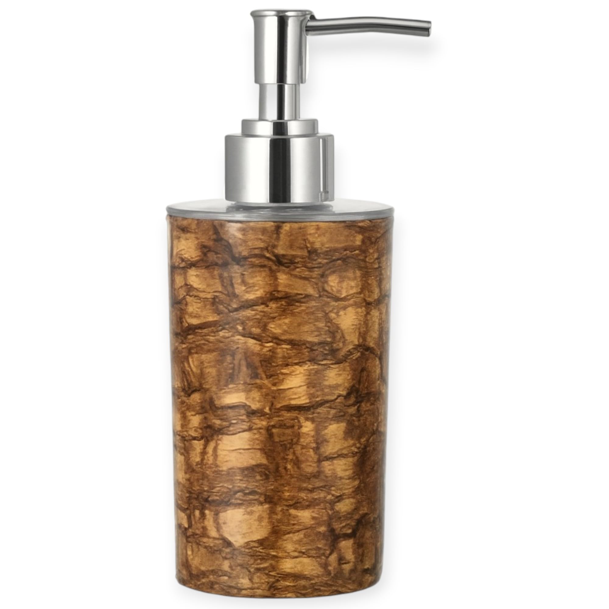 Bigining™ Liquid Soap Dispenser|Sanitizer Dispenser, Lotion, Shampoo Dispenser | Handwash Bottle for Kitchen | Soap Dispenser for Wash Basin | 300 MLL ((Brown, Pack of 1) 3