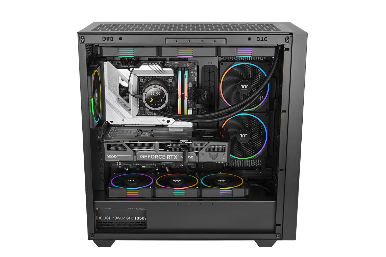 Thermaltake TS120 EX RGB 3-Pack Black