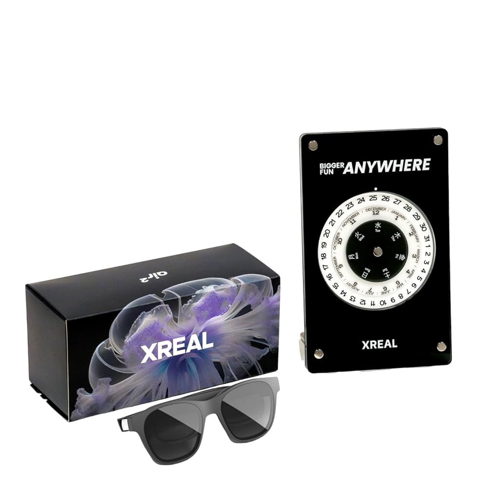 Amazon.co.jp: XREAL Air 2 ARグラスとXREAL永久カレンダー