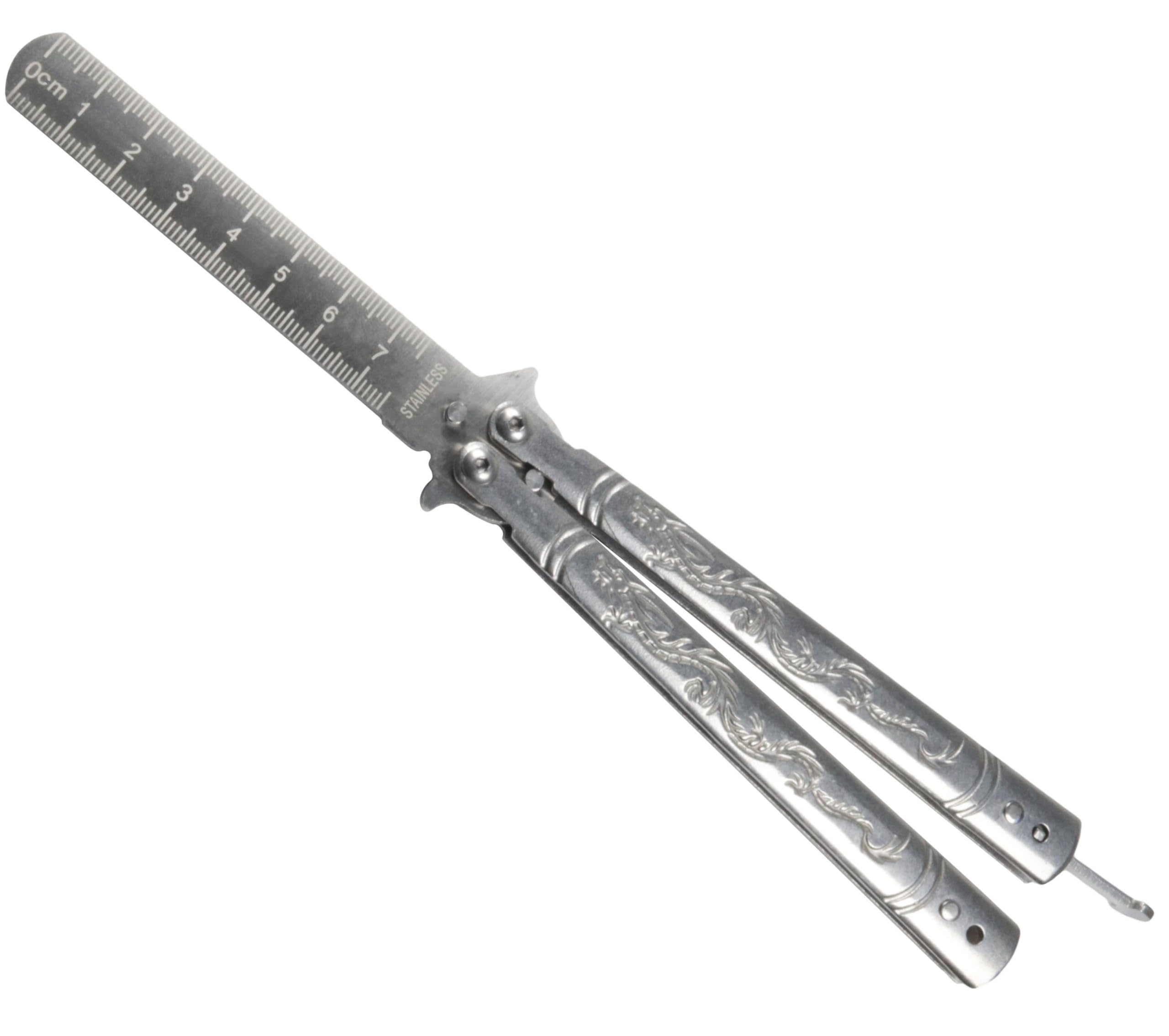 Amazon.co.jp: バタフライ型 定規 折り畳み式 物差し スケール