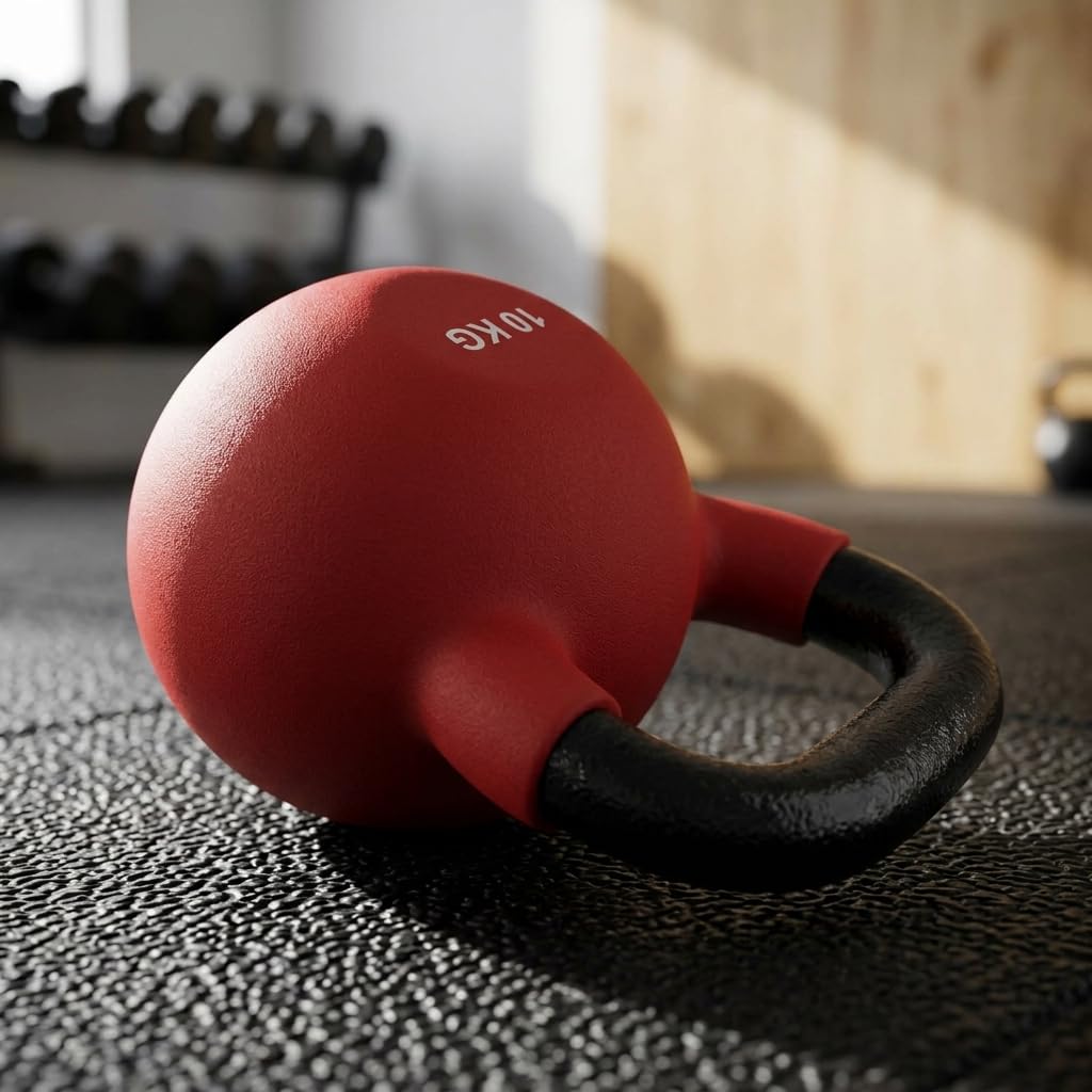 Kettlebell, Iron Sand 10kg, rutschfestem Griff
