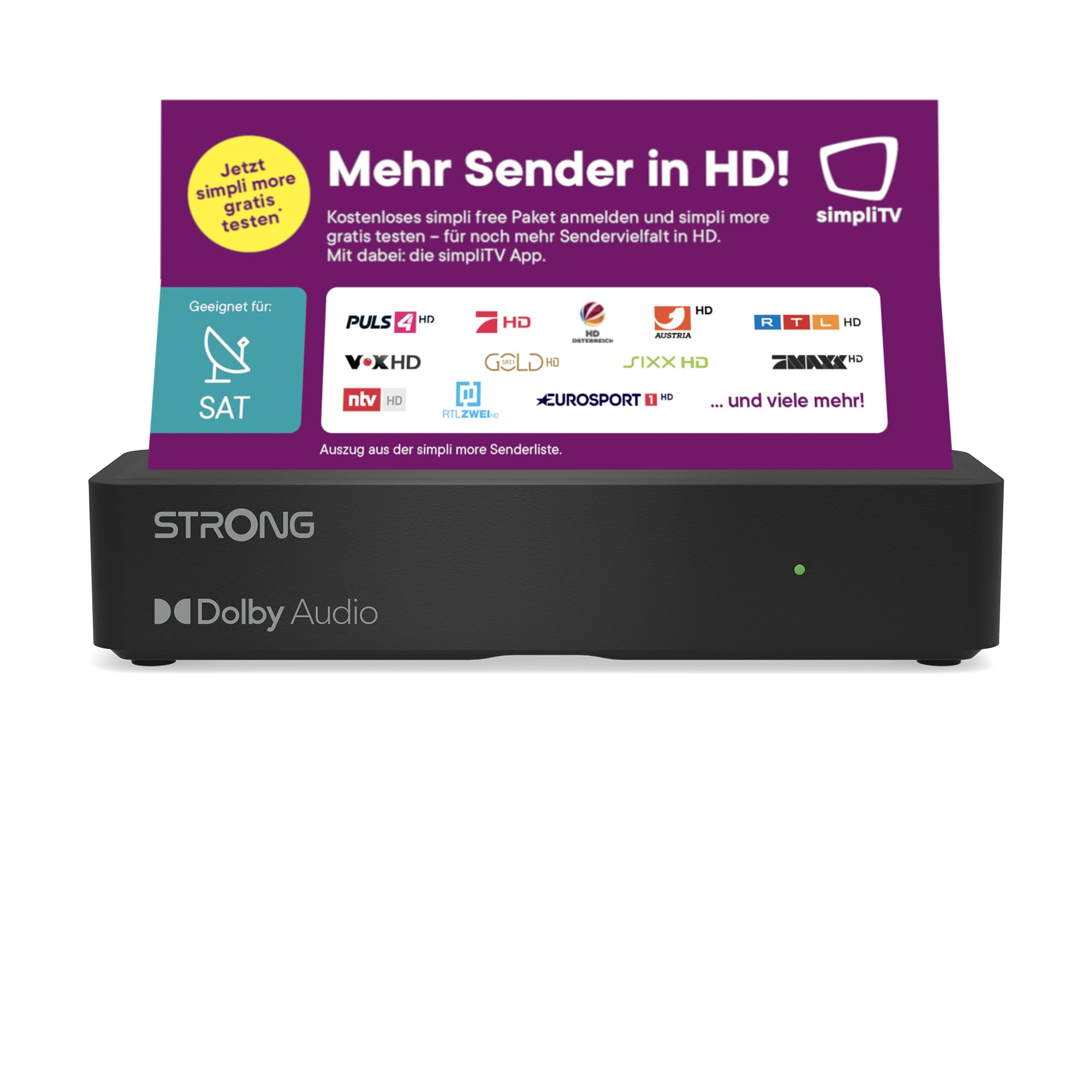 RÉCEPTEUR SATELLITAIRE HD SRT7511 (AT)