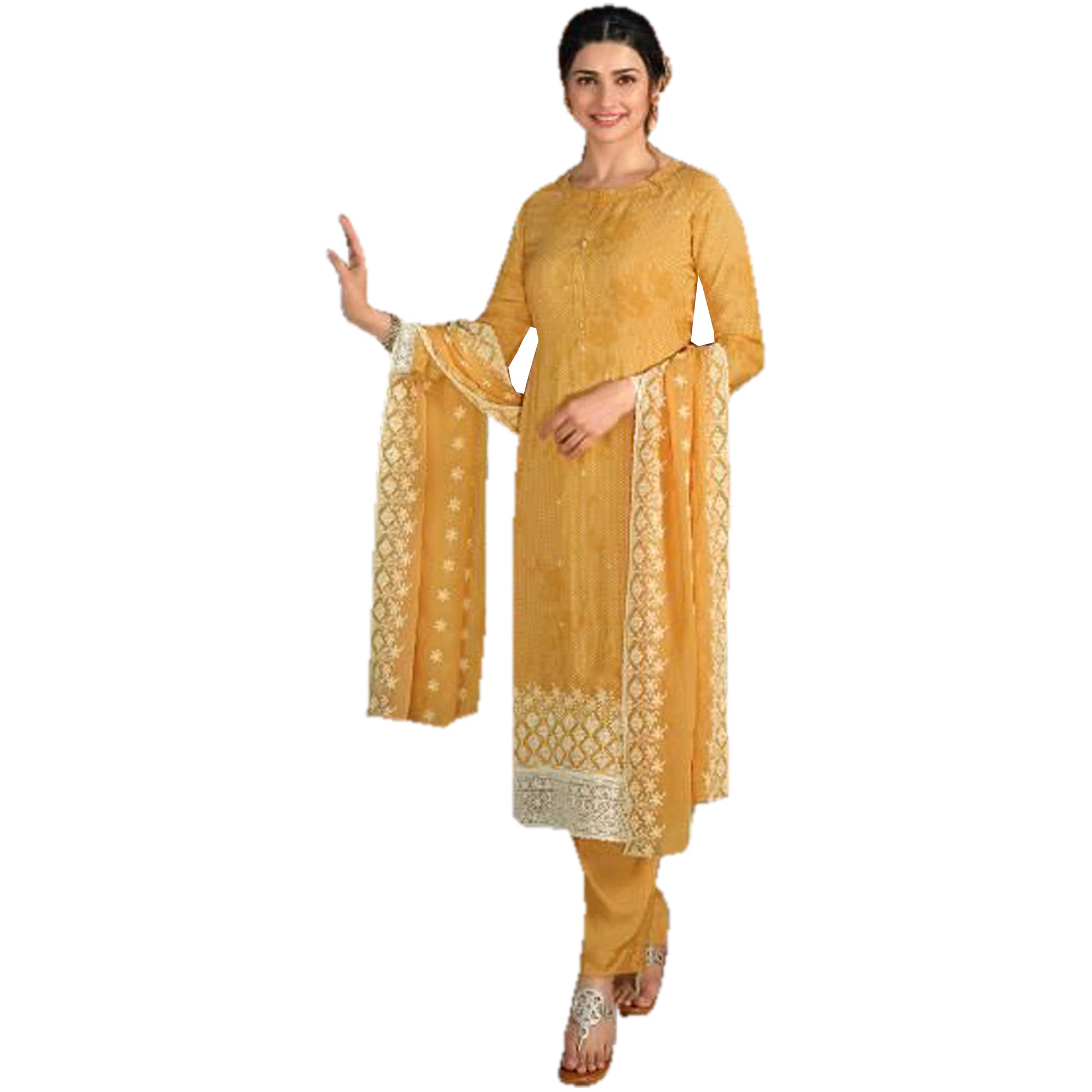 Ethnic Party Wear Indian Plus Size Salwar Kameez Dupatta Suits Pakistani Ready to Wear Trouser Pant Dress