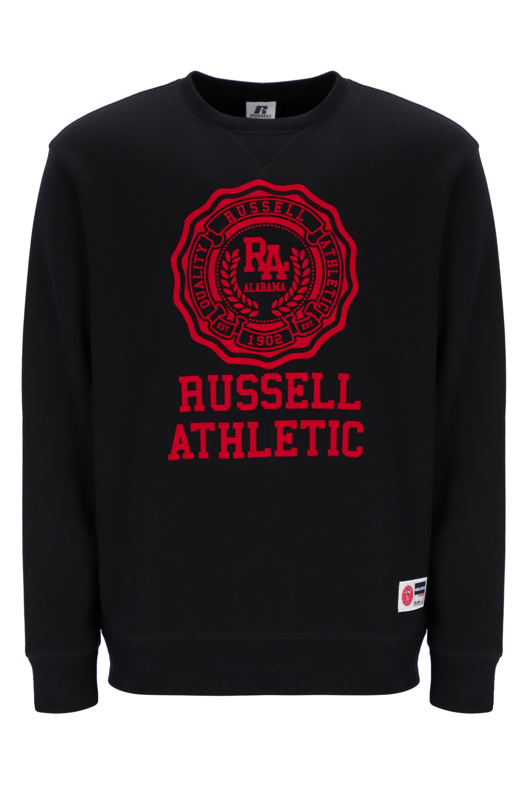 Russell Athletic A30382-IO-099 ATH ROSE-CREWNECK SWEATSHIRT Sweatshirt Men's BLACK Size XL