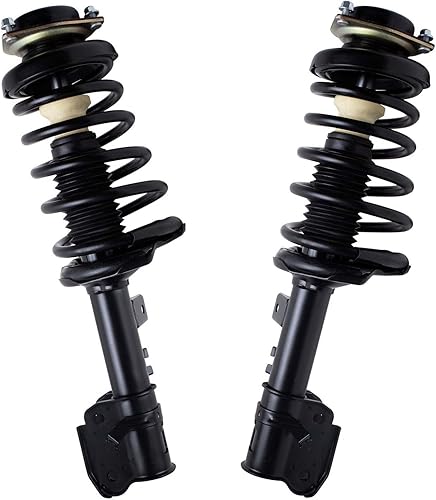 Vista 62 de Detroit Axle - 2 puntales delanteros para Toyota 2003-2023 4Runner 2007-2014 FJ Cruiser 2005-2015 Tacoma, puntales completos con resorte helicoidal