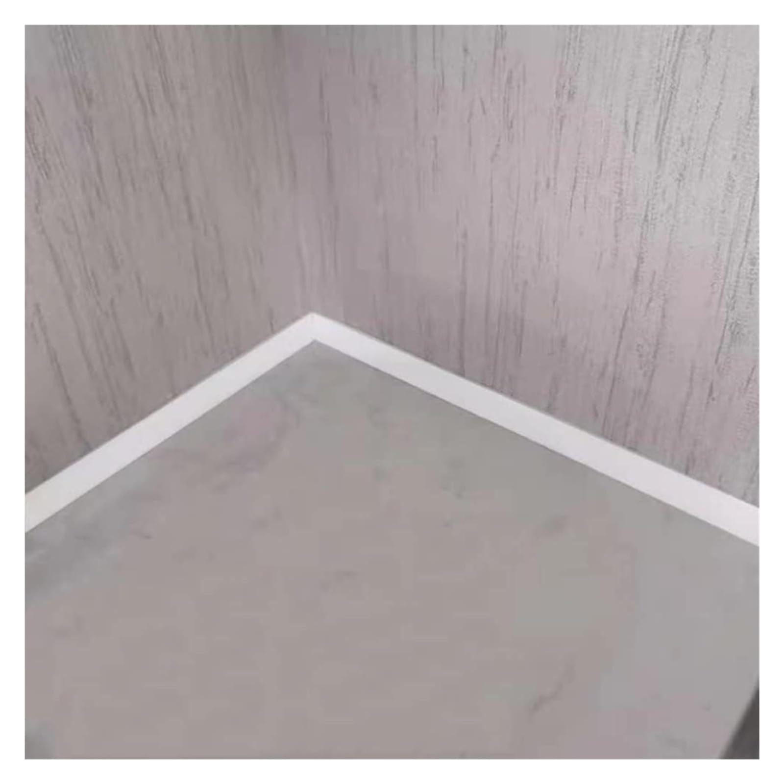Piezas de ducha Tira impermeabilizante, tira de retención de fregadero for encimera, tira de sellado de ducha autoadhesiva impermeable, de retención de presa de agua de umbral(White,3m/118 inch)