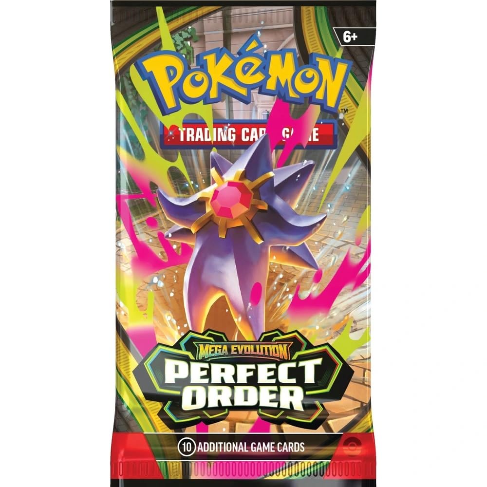 ポケモンカード MEGA EVOLUTION PERFECTION ORDER Pokémon TCG: Mega Evolution - Perfect Order - 1 x Booster Pack