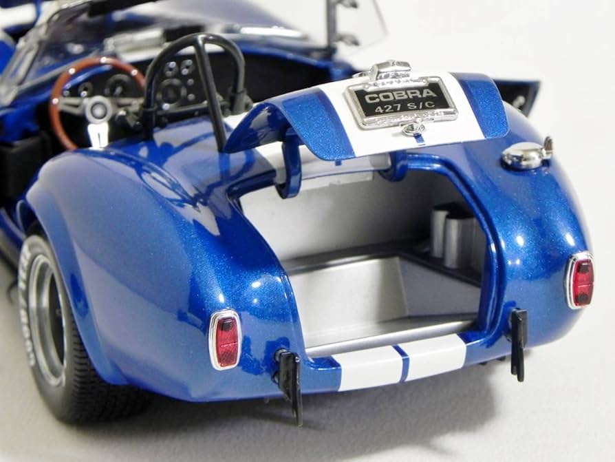Amazon.co.jp: Kyosho 1/18 Shelby Cobra 427 S/C Blue/White