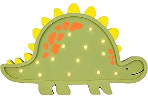 Mud Pie Dinosaur Wood Night Light