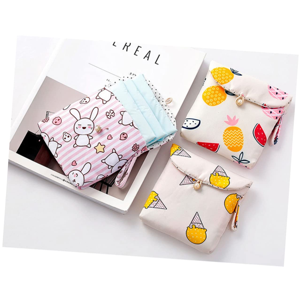 FOMIYES Assorbenti Igienici E Monete Pouches Multifunzione Design Creativo E Pratico Per Privati