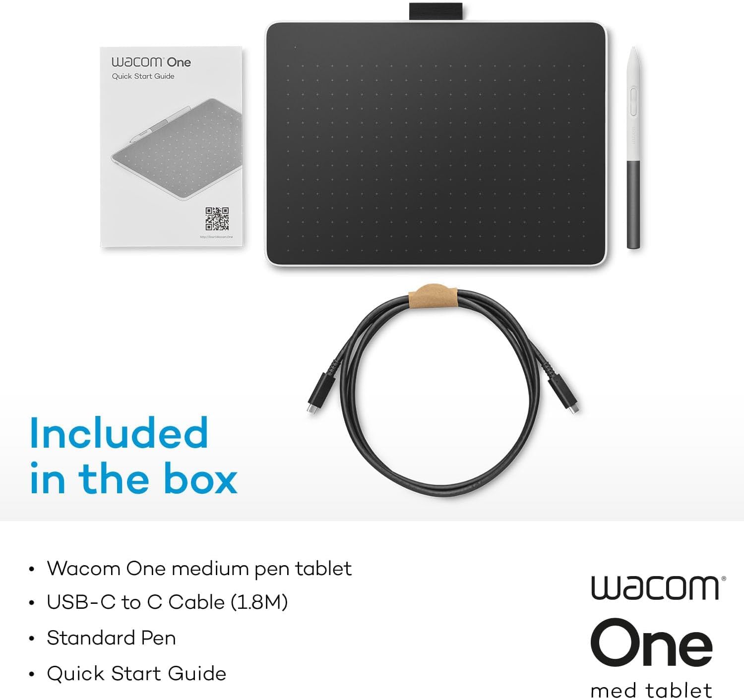 Wacom One M Stifttablett inkl. batterielosem EMR-Stift – Bild 7