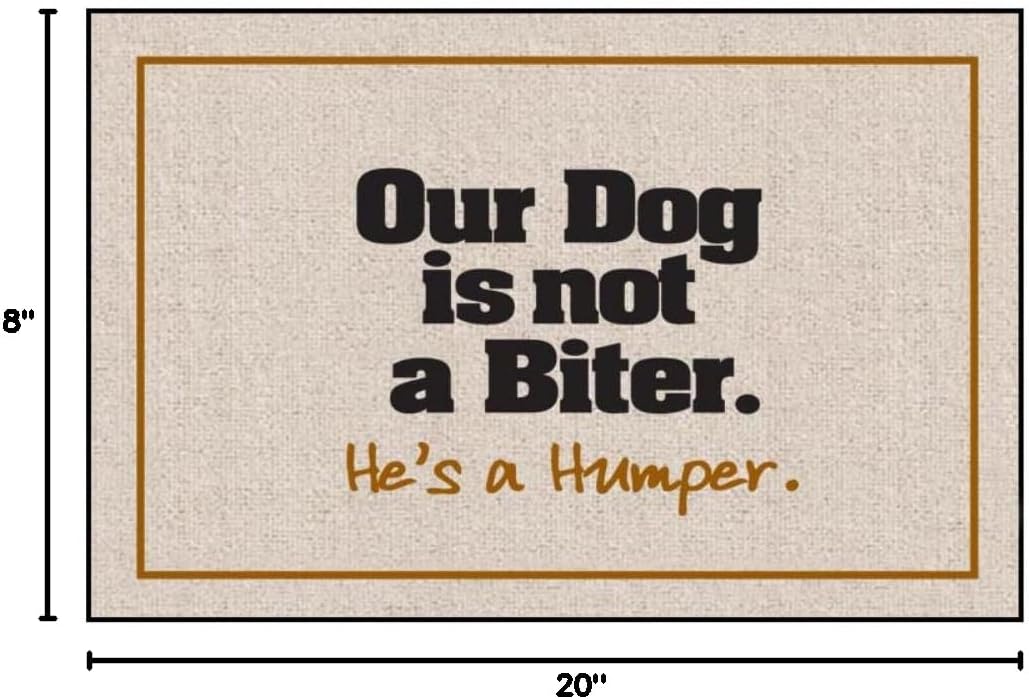 High Cotton Inc. Dog's a Humper Doormat