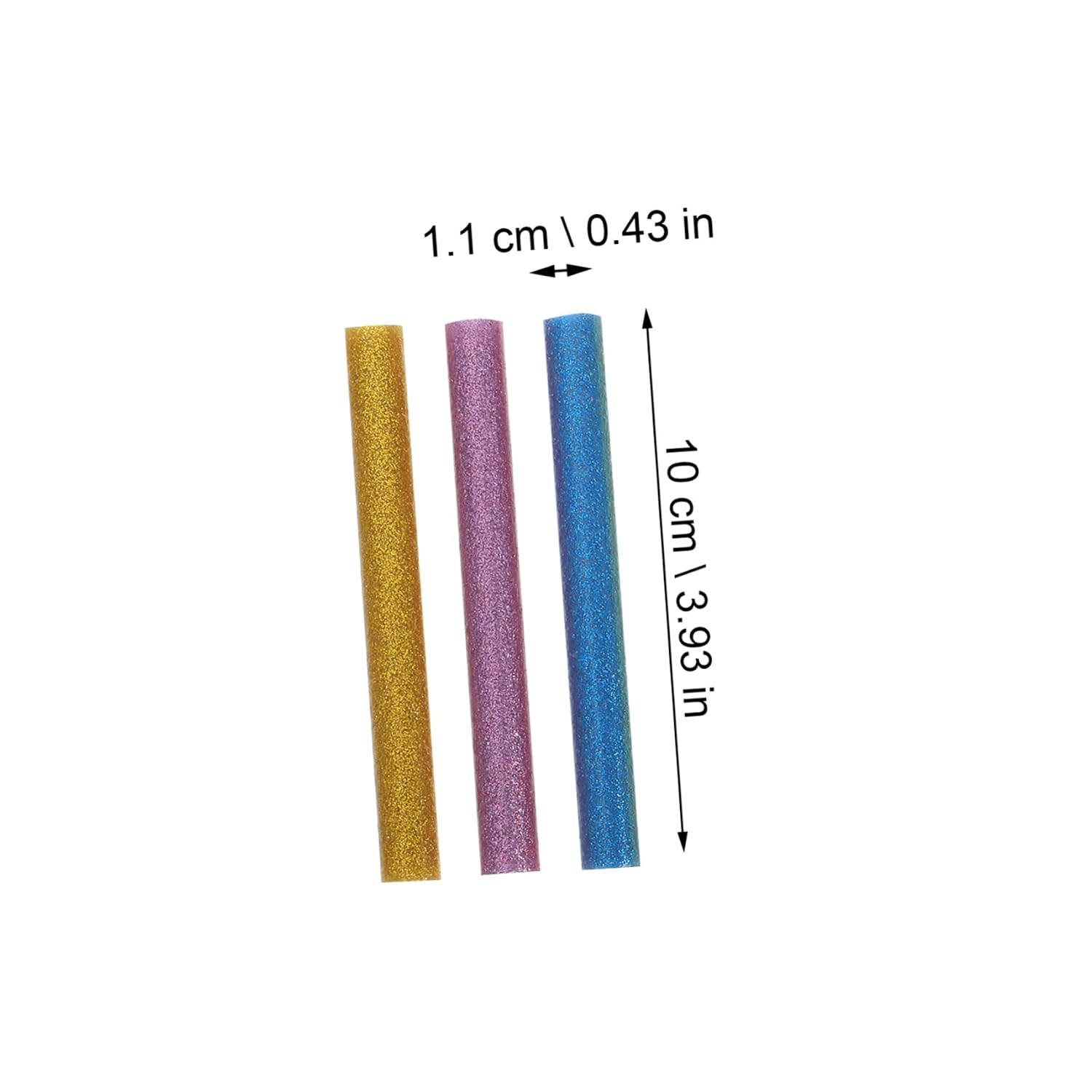 36pcs Crafting Hot Glue Sticks Bulk Glue Sticks Heat Melt Adhesive for DIY Home Projects