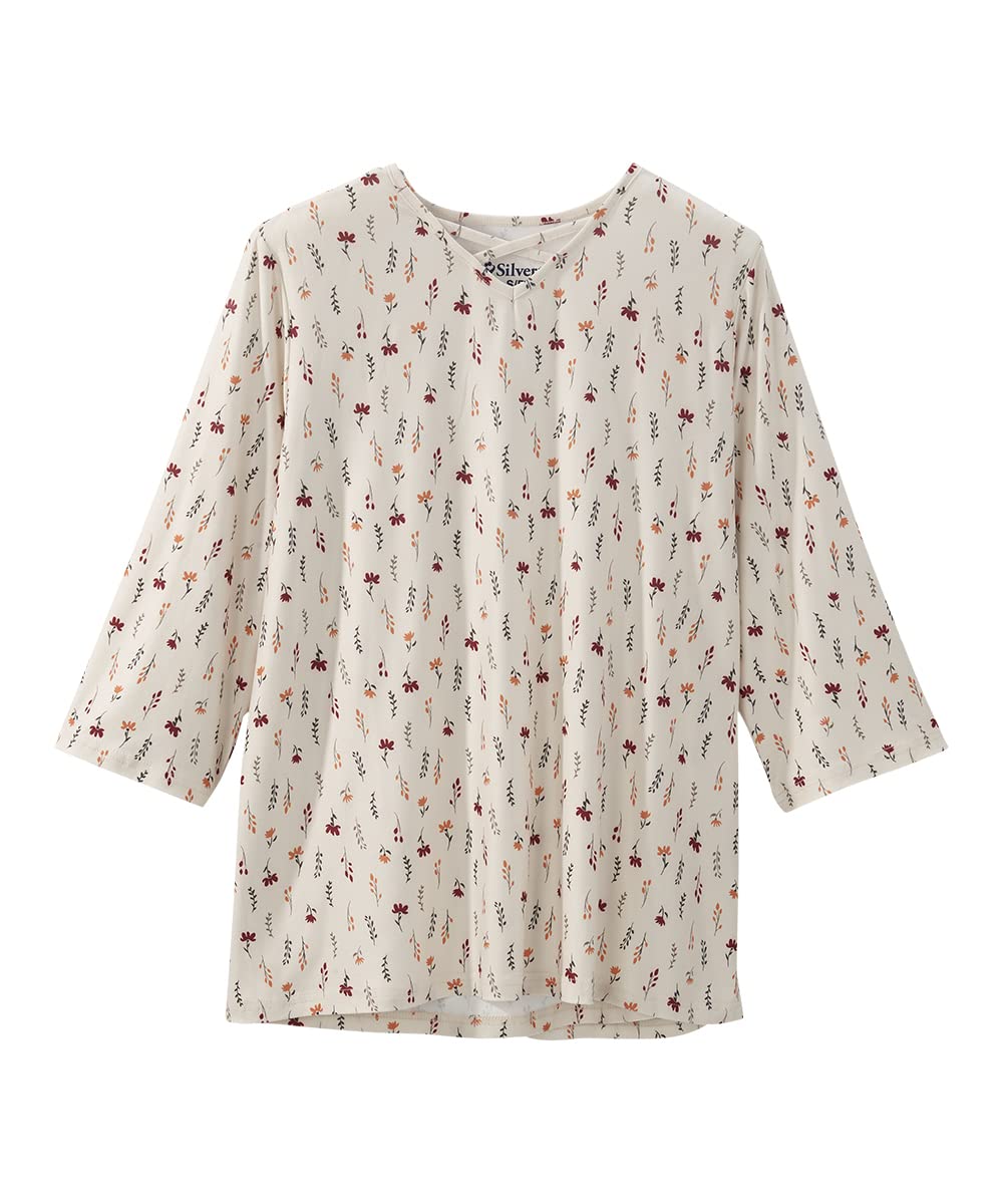 Women’s Open-Back Adaptive Criss Cross Neckline Top