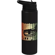 Mellophone Mellophonist Marching Band Funny Apparel Stainless Steel Insulated Water Bottle